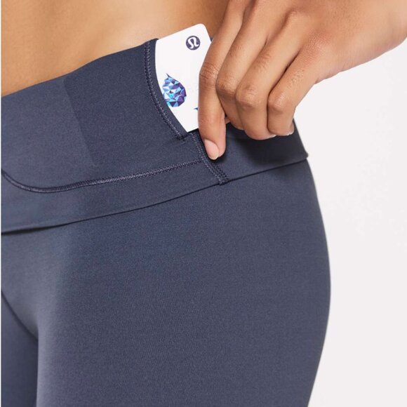 ⬇️ Lululemon Align Crop (19") Shadow Blue Size 8 - Picture 4 of 11